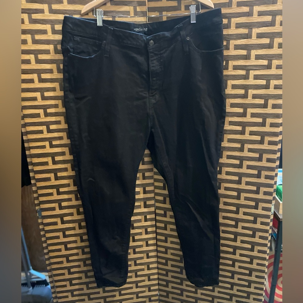 J. CREW MERCANTILE FACTORY black skinny jeans women’s 36 / women’s 22